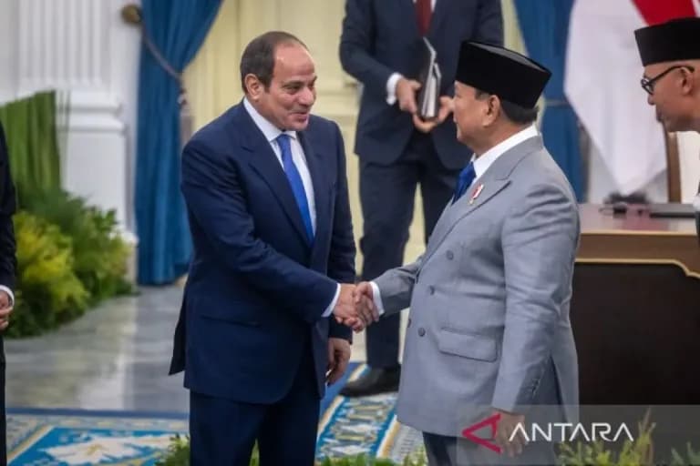 Beragam kerja sama strategis RI-Mesir dirajut Prabowo dan el-Sisi
