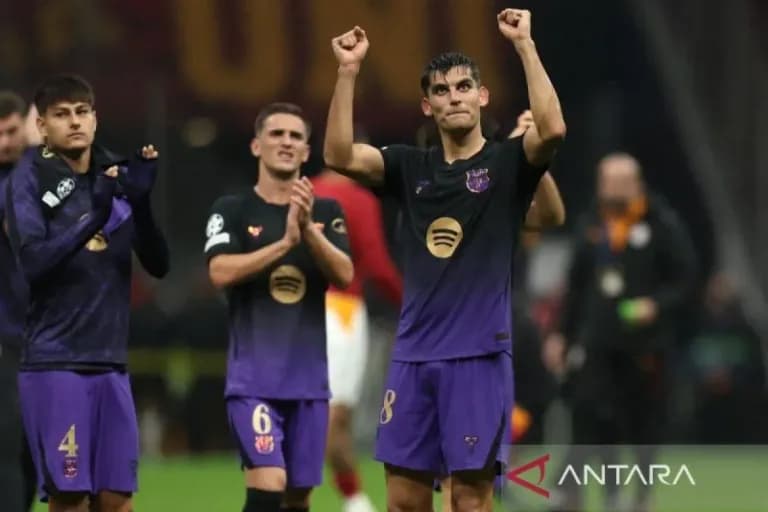 Barcelona pimpin klasemen Liga Champions, Sporting Lisbon dan Arsenal menguntit