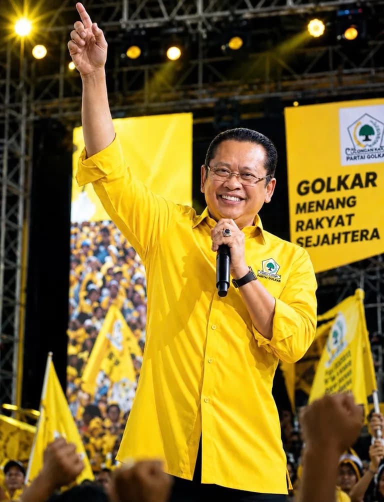 Golkar 62 tahun: 'Partai Tengah' yang harus menjaga akal sehat kebangsaan*)