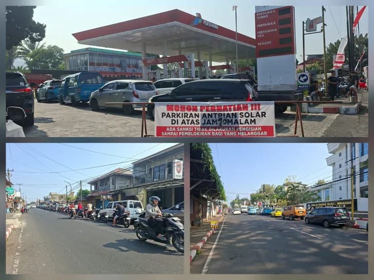 IAII Tawarkan Antrean 'Daring' Urai Macet Panjang di SPBU
