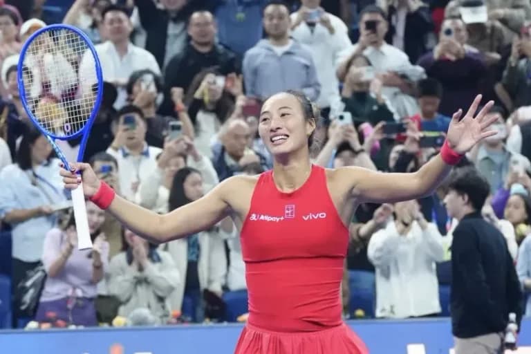 Zheng  cetak sejarah dengan juarai WTA 1000 China Open 2026