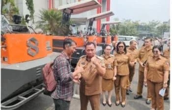 Lima Gapoktan dapat bantuan Alsintan ,diserahkan Bupati Minahasa