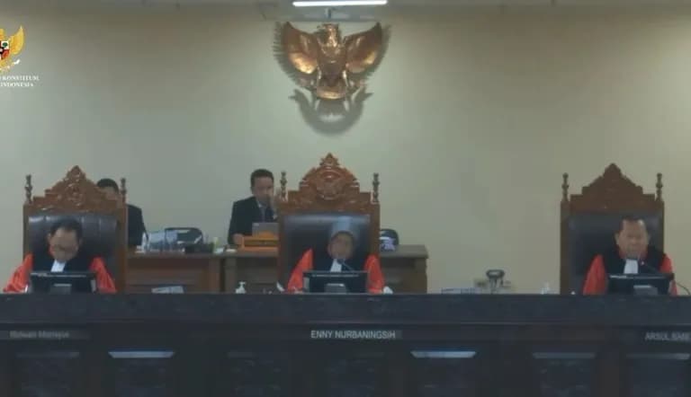 MK mulai menyidangkan uji materiil UU Pemilu