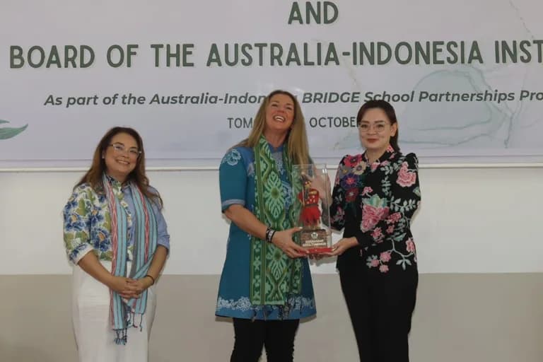 Wawali Sendy Terima Delegasi Pendidikan Australia