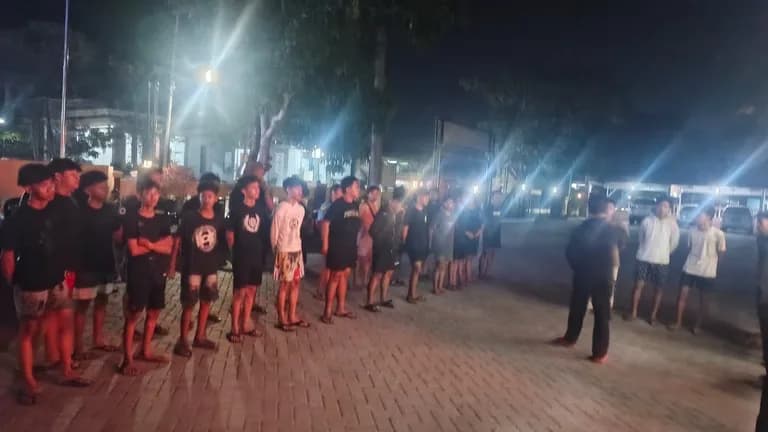 Kalteng: Cegah laka lantas, Polsek Binuang amankan 30 remaja balap liar di jalur By Pass