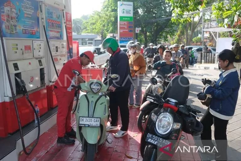Kriris BBM di Bali: Urai antrean, 52 SPBU Pertamina buka 24 jam, ini daftarnya!