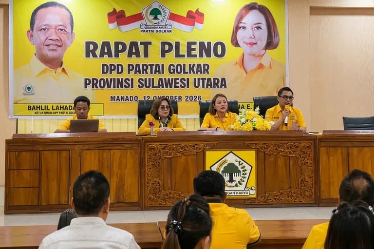 Rapat pleno Golkar Sulut