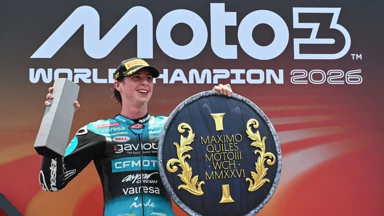 Maximo Quiles: Kenali Sang Juara Dunia Moto3 2026, calon bintang masa depan!