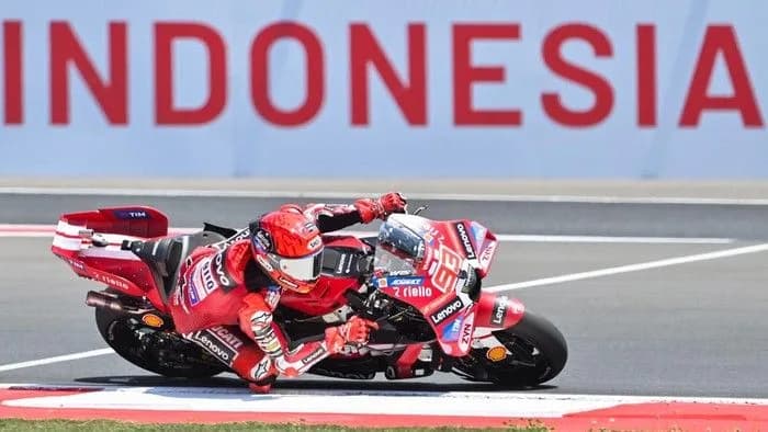 Marc Marquez ‘lebih dekat dari dugaan’ dalam sesi latihan MotoGP Indonesia di Mandalika