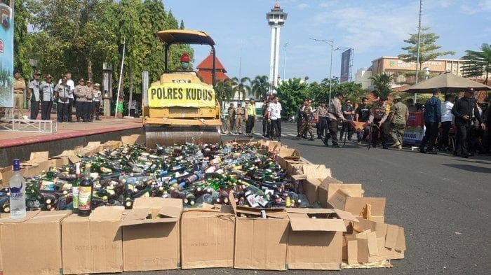 Polres Kudus musnah