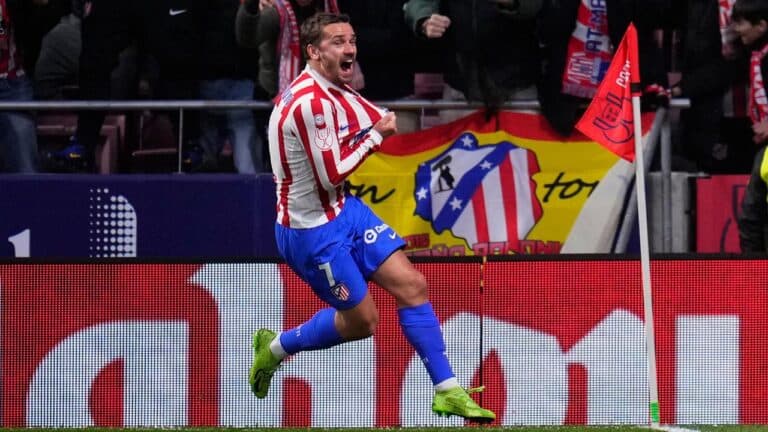 Striker Atletico Madrid Antoine Griezmann.(Atletico Madrid).