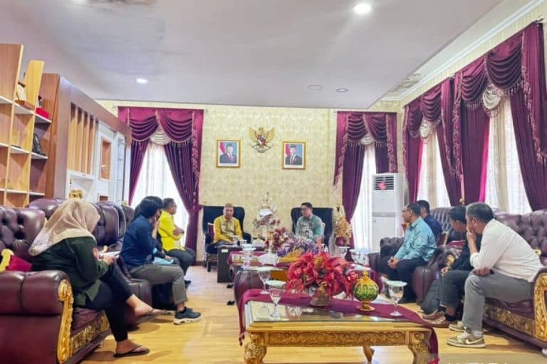 Kunjungan Kementerian Hukum di kantor Bupati Gorontalo Utara