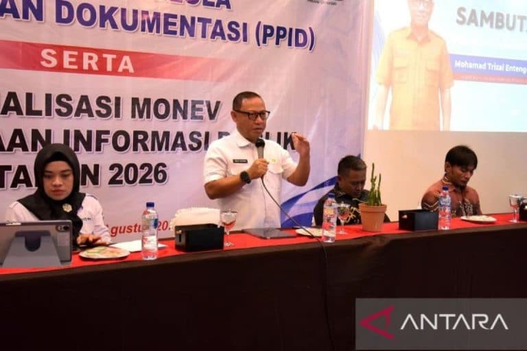 Bimtek PPID Dinas Kominfotik Gorontalo di Pohuwato