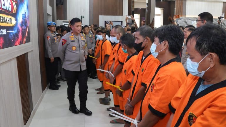 Pelaku karhutla Kalteng