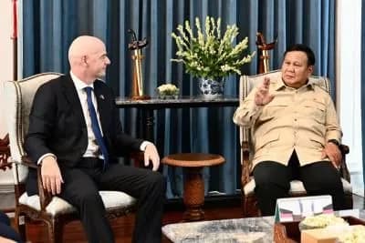 Presiden FIFA undang Prabowo saksikan final FIFA ASEAN Cup 2026