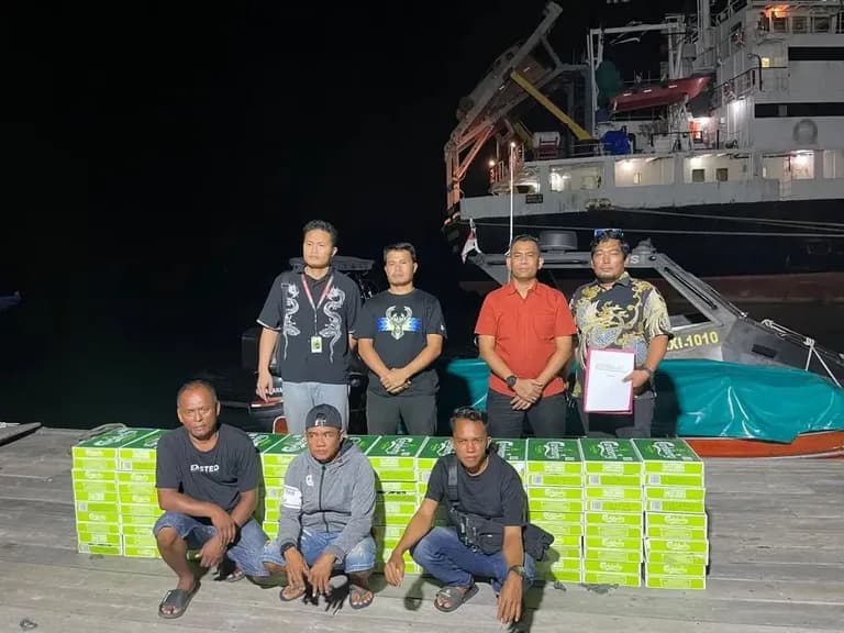 Polda Kepri gagalkan penyelundupan ribuan minuman alkohol ilegal