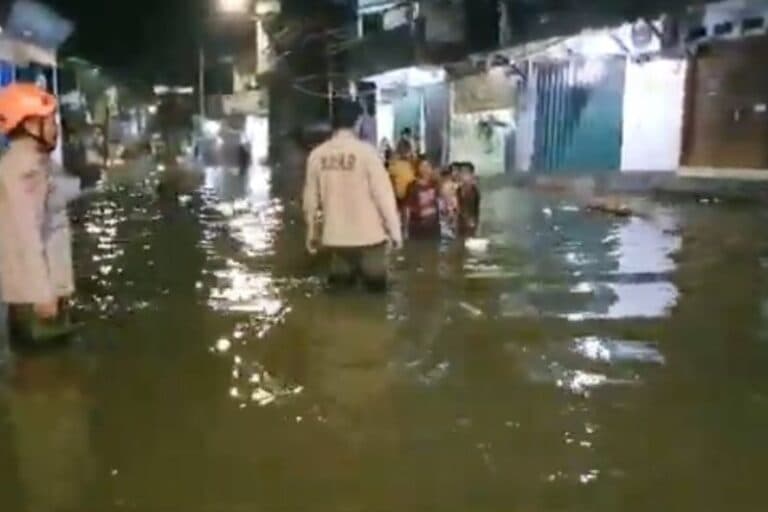 Banjir Rob di Jakarta Utara