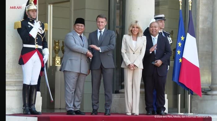 Prabowo Prancis - Screenshot YouTube BPMI Setpres via detikcom