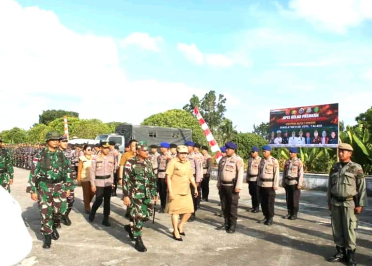Apel pasukan penanggulangan Karhutla Talaud