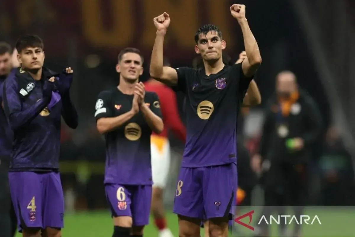 Barcelona pimpin klasemen Liga Champions, Sporting Lisbon dan Arsenal menguntit
