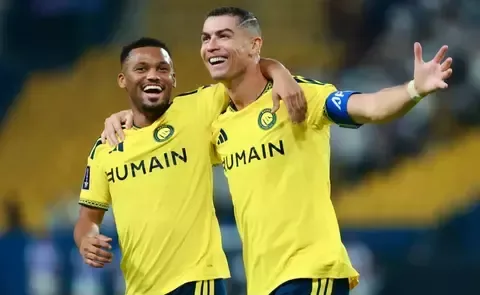 Ditengah ancaman rudal, Ronaldo cetak gol untuk membawa  Al-Nassr menang