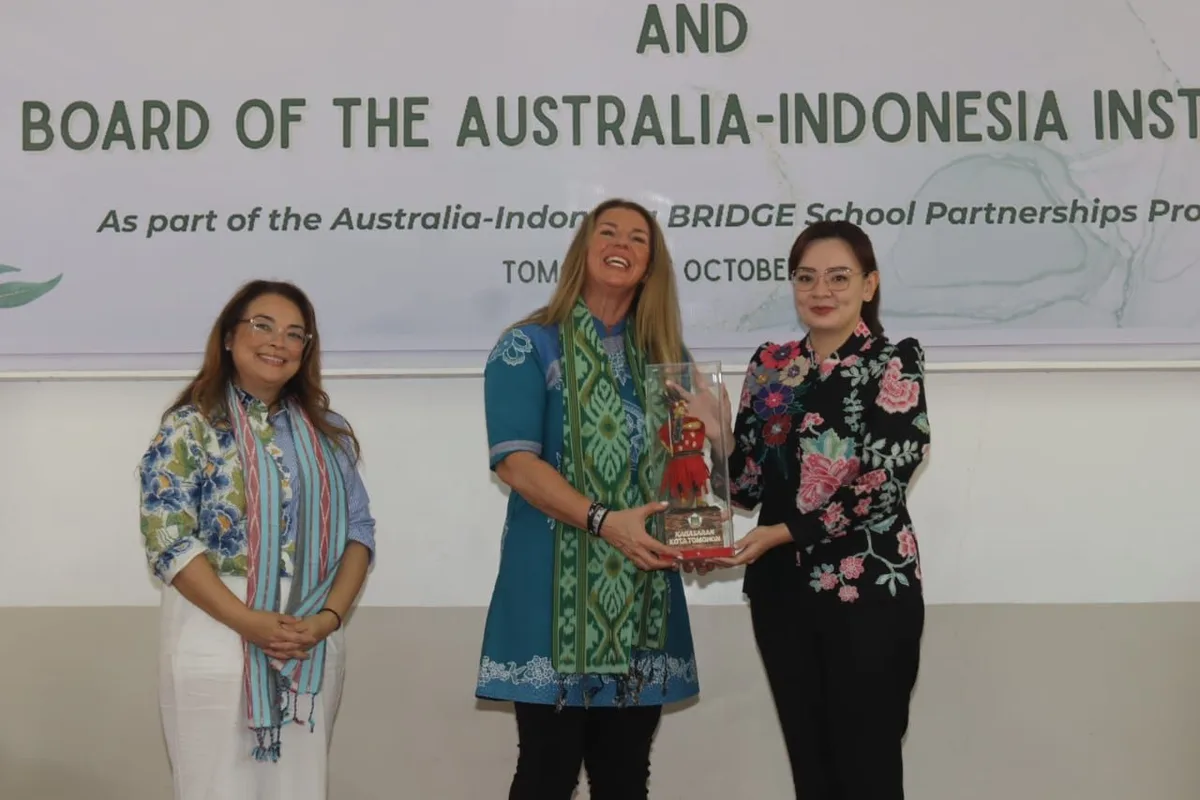 Wawali Sendy Terima Delegasi Pendidikan Australia