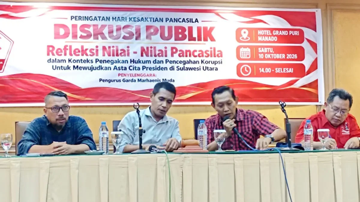 Diskusi Pancasila di Manado