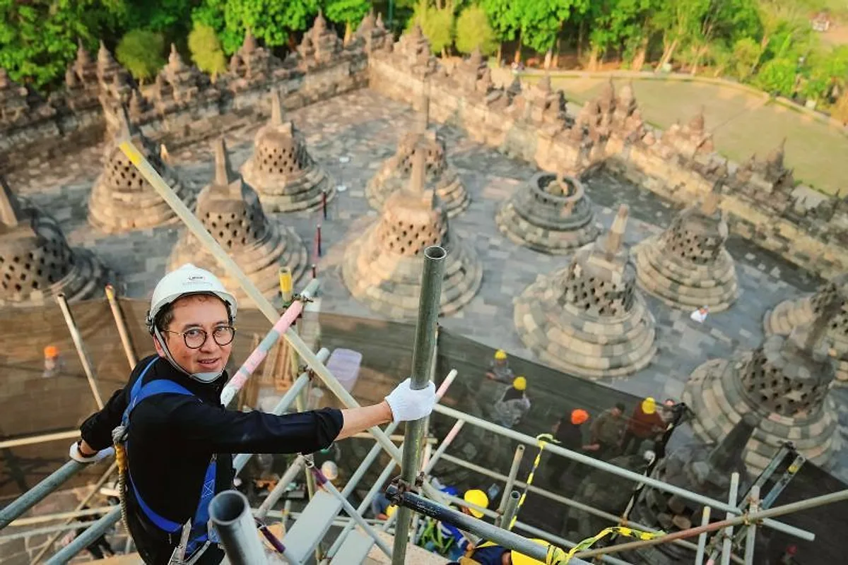 Jaga keaslian warisan dunia, Menbud Fadli Zon pastikan pemugaran Candi Borobudur sesuai kaidah konservasi