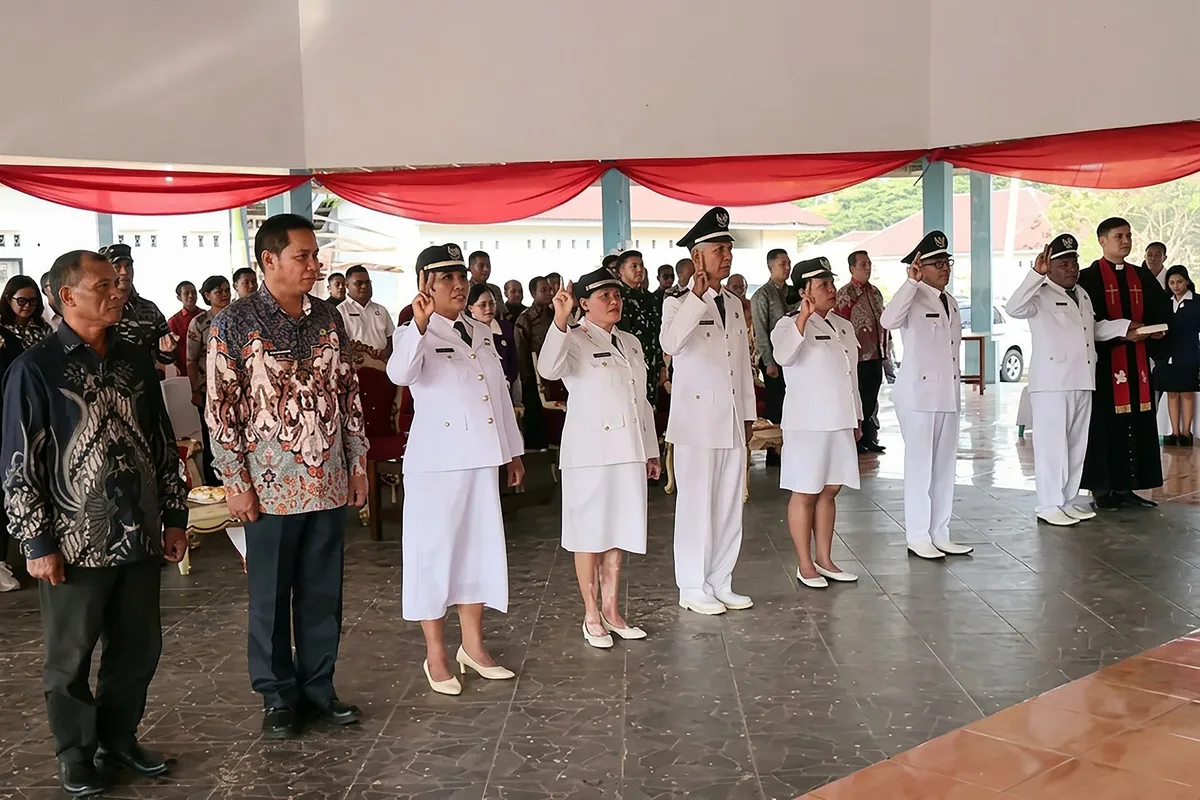 Welly Titah kukuhkan Posyandu