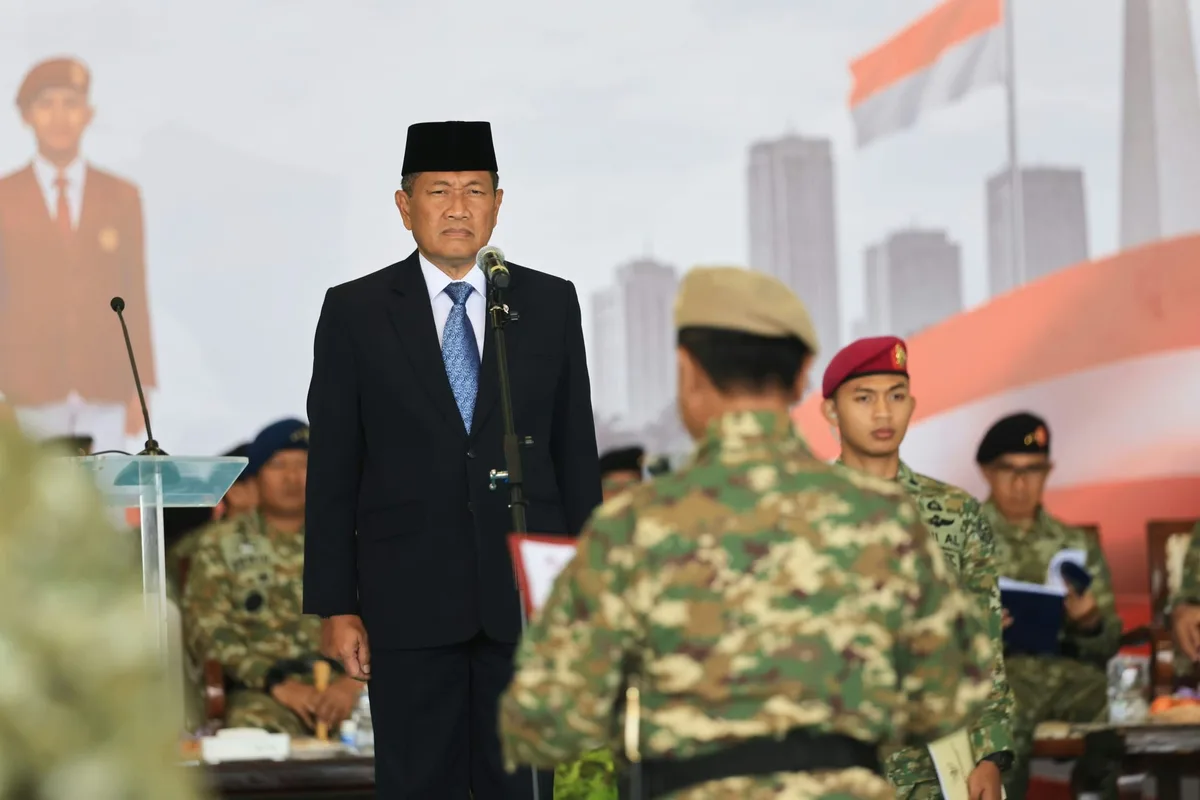 Bangun karakter, tanamkan disiplin: 1.509 Kadet Unhan RI dampingi siswa Sekolah Rakyat