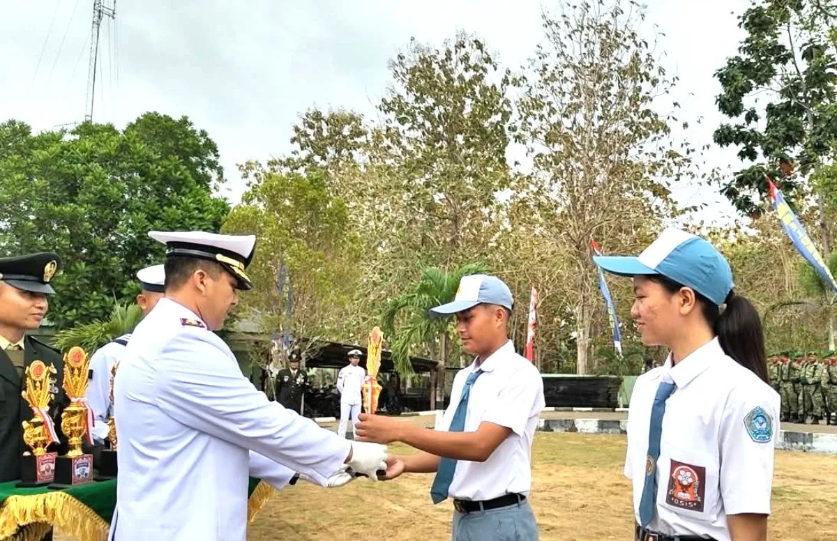 Upacara HUT TNI Talaud