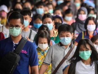 Nah !!! Pemerintah Thailand cabut aturan wajib gunakan masker, kini pemakaiannya bersifat sukarela karena situasi Covid-19 membaik