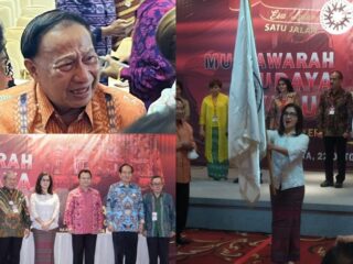 Dinanti, pengukuhan DPP Kerukunan Keluarga Kawanua secara adat