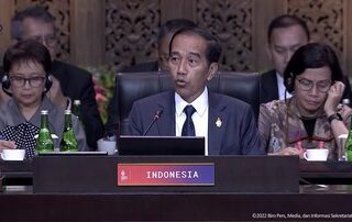 Tok !!! Presiden Jokowi resmi buka KTT G-20, Joe Biden masuk paling akhir