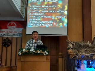 Gelaran "Nataru & Kuncikan" Ikatan Persaudaraan Keluarga Amurang semarak di Gereja ‘Merah Putih’, KGPM Kelapa Gading