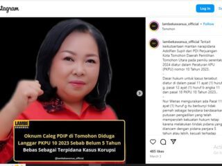 PDIP nyaris sapu bersih 7 kursi di Dapil Tomohon 4, sayangnya ada Caleg eks napi