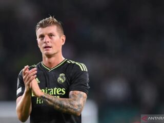 Toni Kroos jadi kapten 'Los Blancos' usai bermain imbang atas Real Betis