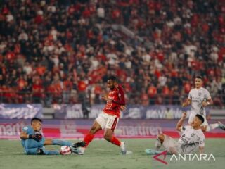 Borneo FC  peringkat ketiga Liga 1 Indonesia usai tundukkan Bali United 4-2