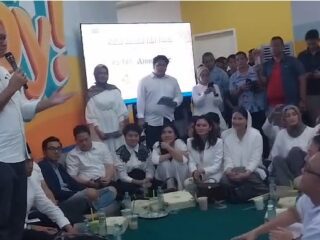 Halal bihalal TKN Fanta Prabowo-Gibran, Roslan: ”Anak muda represantasi kekuatan bangsa”