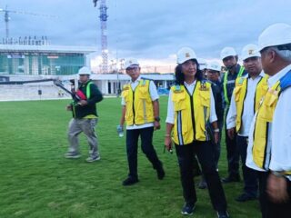Progres Istana Negara 81%, rumput di lokasi tempat upacara kualitasnya seperti lapangan bola