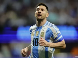 Tampil ke-35 kalinya, Messi pecahkan rekor 'caps' terbanyak Copa America
