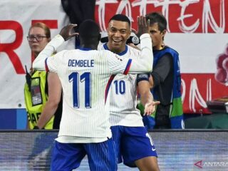 Prancis menang tipis atas Austria melalui gol bunuh diri di Euro 2024