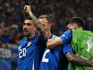 Gol dramatis Mattia Zaccagni di injuri time selamatkan Italia ke babak 16 besar