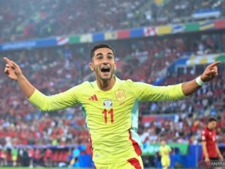 Gol tunggal Ferran Torres bawa Spanyol raih kemenangan sempurna