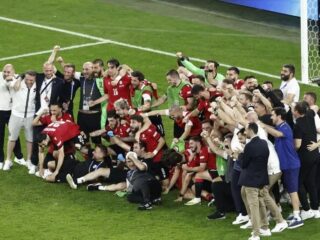 Tumbangkan Portugal 2-0, Georgia bersama Turki dampingi Celecao lolos ke 16 besar