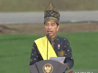 Peringati Hari Lahirnya Pancasila, Jokowi: Pancasila pembebas dari ketergantungan terhadap asing