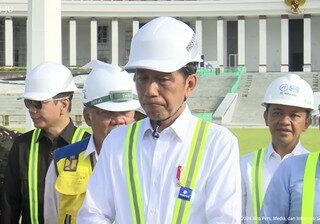 Persiapan 17-an di IKN hampir final, Jokowi pastikan berkantor Juli