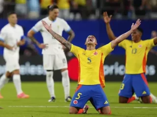 Copa America: Sepuluh pemain Kolombia hancurkan Uruguay, ditunggu Argentina di final