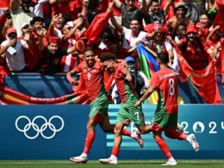Rusuh, Gol Medina dianulir setelah dua Jam, Argentina kalah dari Maroko di Olimpiade