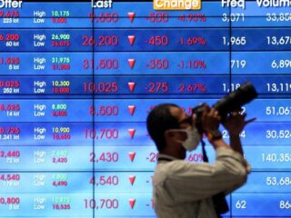 Catat rekor, di akhir pekan IHSG ditutup tembus 7.670
